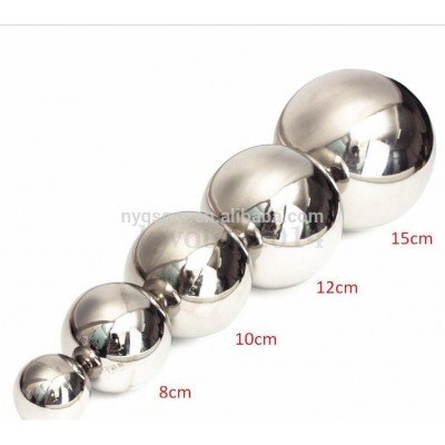 One Large 4" Inch Chrome Solid Steel Bearing Ball G100 / 9.45 Pounds