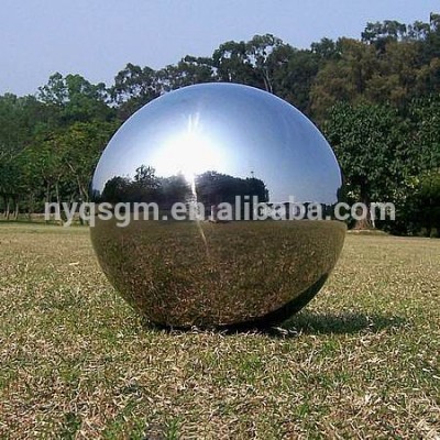 China's manufacturer large hollow steel sphere stainless steel hollow steel ball for decoration